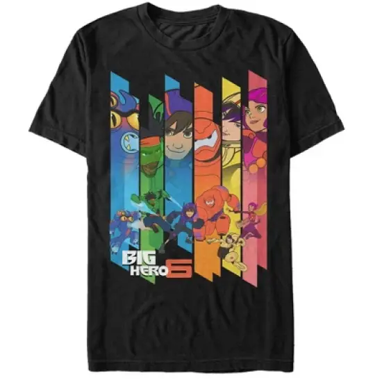 Men's Big Hero 6 Superhero Team T-Shirt image {3}
