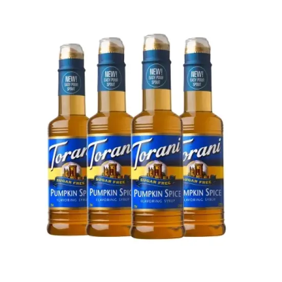 Torani Sugar Free Pumpkin Spice Syrup - 1500ml/4ct image {5}