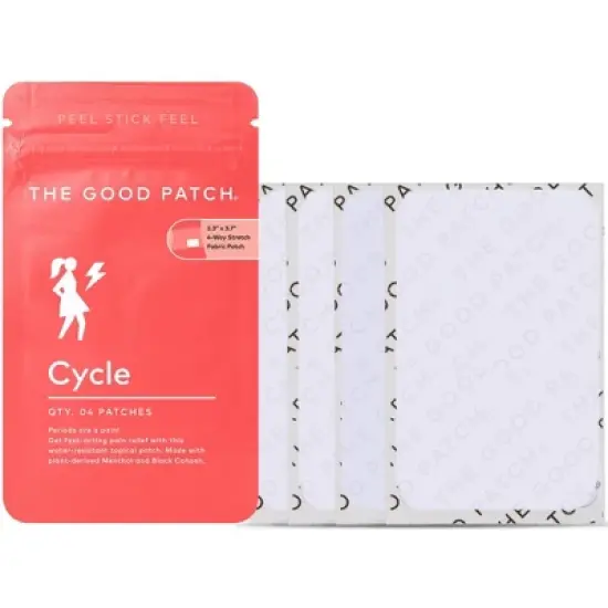The Good Patch Cycle Plant-Based Vegan Wellness Patch - 4ct image {8}