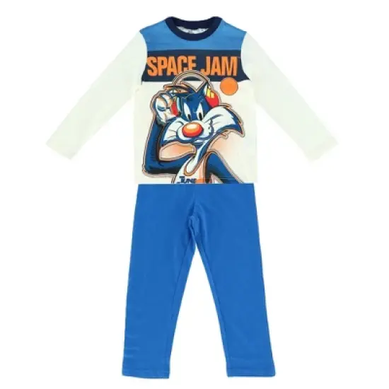 Textiel Trade Boy's Space Jam Long Pajama Set image {4}