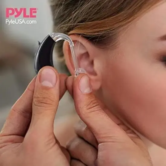 Pyle Digital Hearing Amplifier Behind-the-Ear with Noise Reduction - Universal Fit - PHLHA52 image {3}
