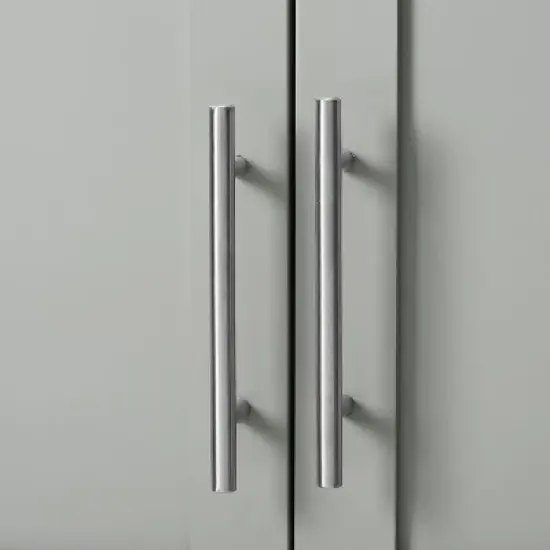 Savannah Wall Cabinet Gray - Crosley image {11}