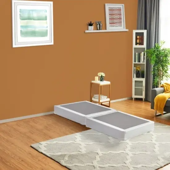 Continental Sleep, 8-Inch Fully Assembled Wood Split Traditional Box Spring/Foundation for Mattress Set, image {1}