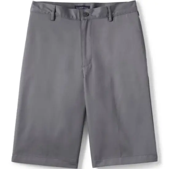 School Uniform Young Men's Plain Front Blend Chino Shorts image {3}