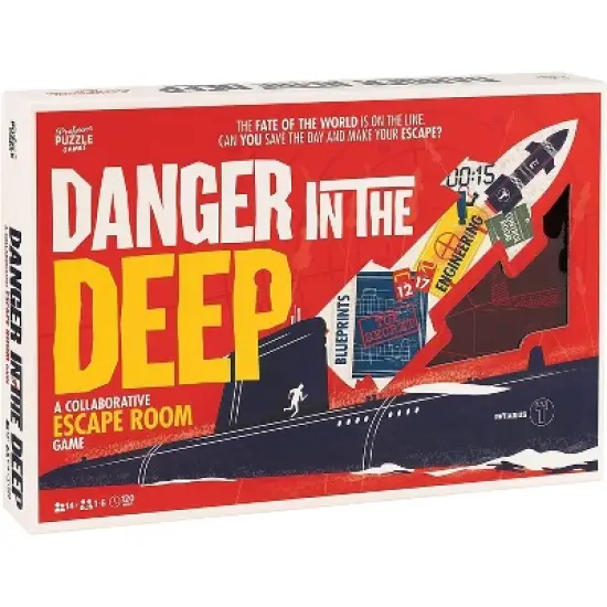 Professor Puzzle USA, Inc. Danger in the Deep | Escape Room Game image {1}