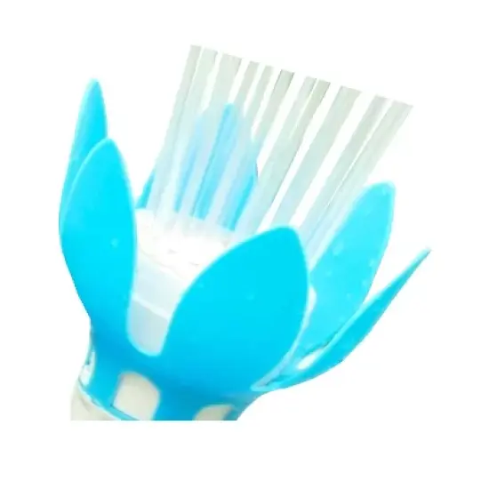 Magic Pool Fountain Water Powered Swimming Pool Fountain w/ Multicolor Bulb and Comfy Floats Misting Chaise Lounger Inflatable Summertime Float image {1}