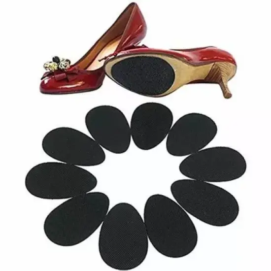 Kitcheniva Anti-Slip Shoe Heel Grip Protector Pads 10 Pairs image {1}