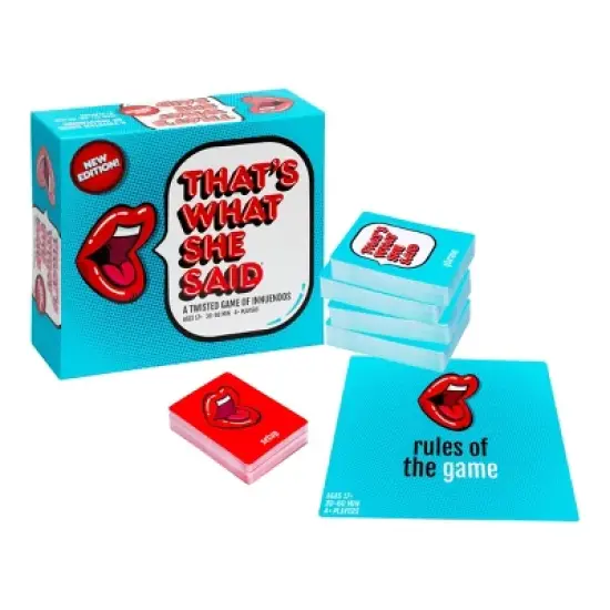 Moose Games That's What She Said Game 2nd Edition: Social Skills Party Board for Four+ Players 20-60 Minutes image {3}