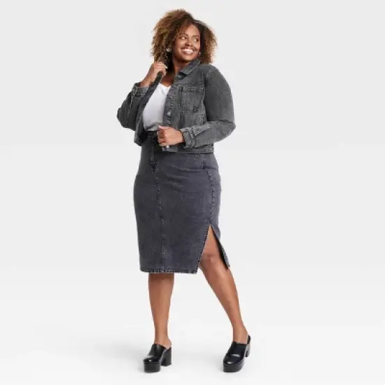 Women's Denim Jacket - Ava & Viv&trade; image {2}