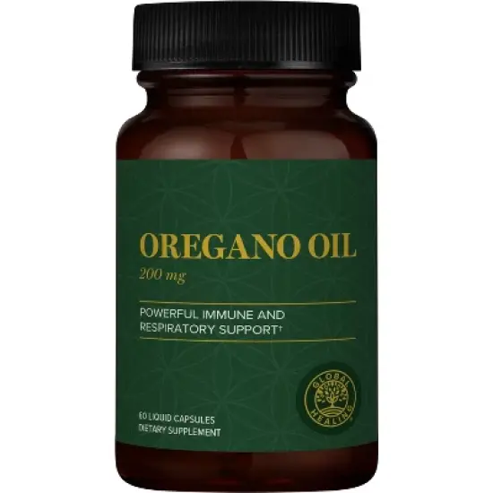 Global Healing Oregano Oil for Immune System Support (60 Capsules) image {1}