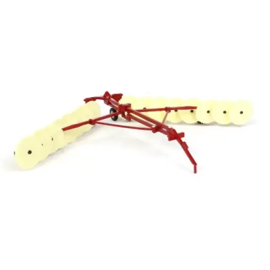 1/64 Massey Ferguson 4 Piece Haying Set Includes Tractor, Wind Rower, Baler, Hay Rake, and Bales by ERTL 16421 image {5}