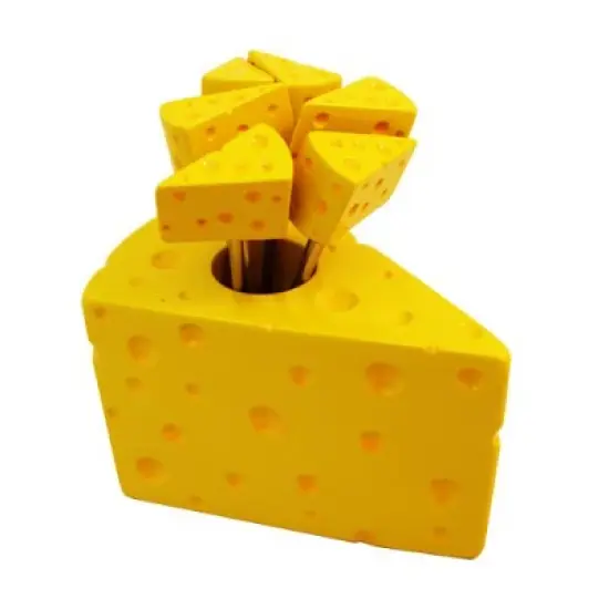 Cheese Wedge Party Picks (set of 6) image {5}