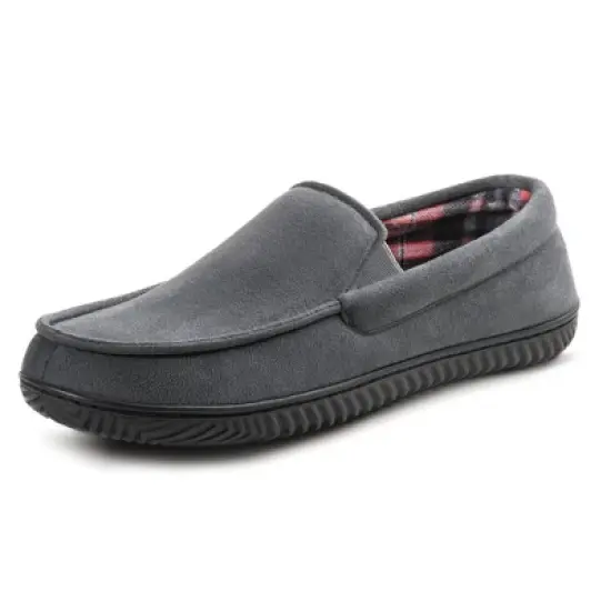 RockDove Men's Flannel Lined Memory Foam Loafer Slipper image {7}