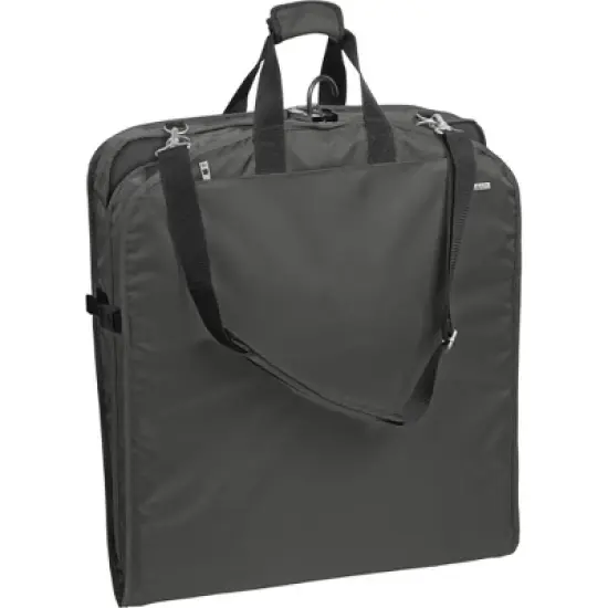 WallyBags&reg; 52" Premium Travel Garment Bag with shoulder strap and two large pockets image {5}