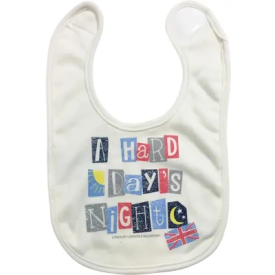 Lyrics by Lennon and McCartney 5 Pack Bibs Multicolored One Size image {5}