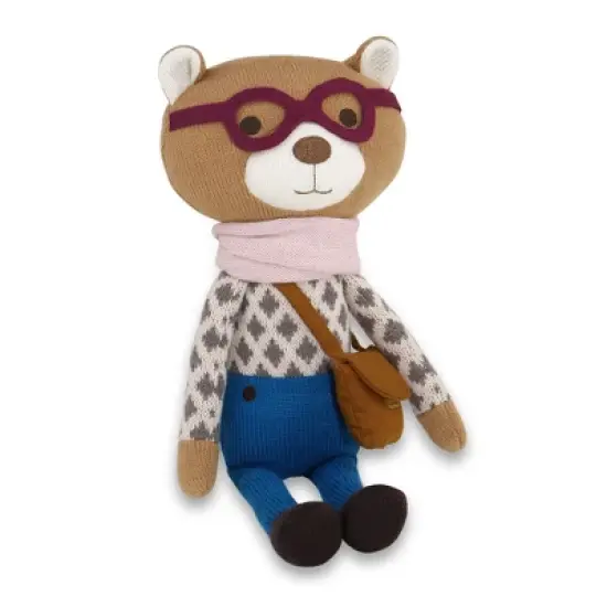 The Peanutshell Charlie the Bear Knit Plush image {1}