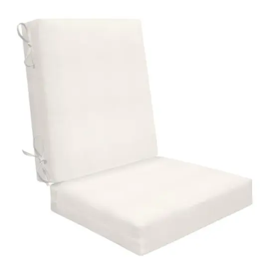 Honeycomb Outdoor Highback Dining Chair Cushion image {22}