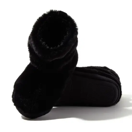Dearfoams Women's Kimber Furry Bootie Slipper image {2}