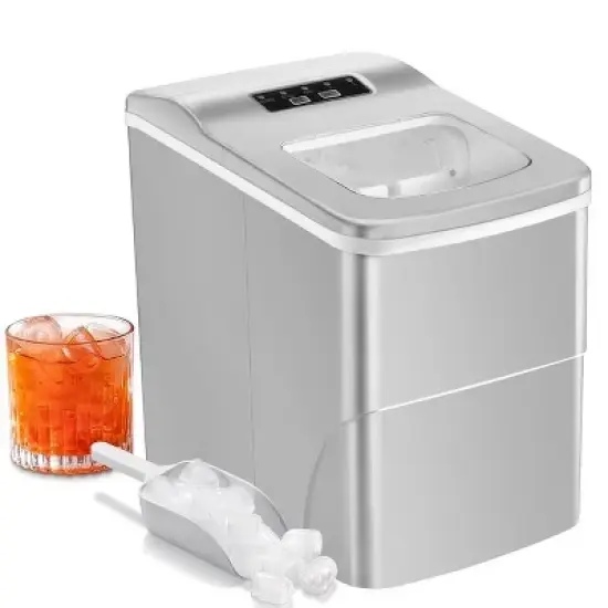 Kismile 26-lbs. Ice Per day Countertop or portable Bullet Ice Maker image {11}
