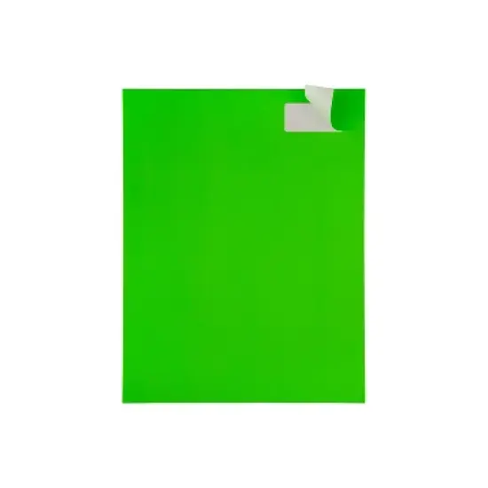 JAM Paper Laser/Inkjet Mailing Address Labels 1" x 2 5/8" Neon Green 354328004 image {2}