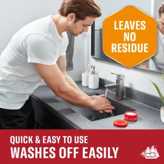 Old Spice Stay-In-Place Hair Styling Putty High Hold with Very Low Shine - Trial Size - 2.22oz image {3}