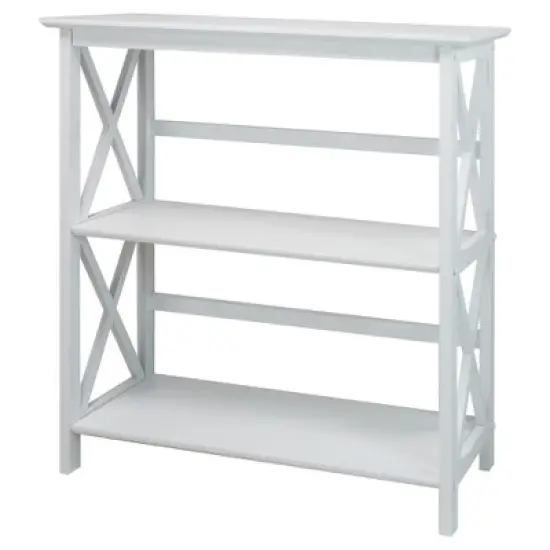 33.5" Montego 3 Tier Bookcase - Flora Home image {1}