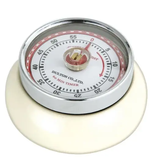 Zassenhaus Magnetic Retro 60 Minute Kitchen Timer, 2.75-Inch image {7}