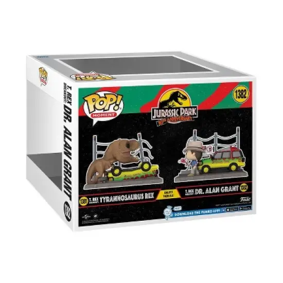 Funko POP! Moments: Jurassic Park - Dr.Alan Grant (Target Exclusive) image {2}