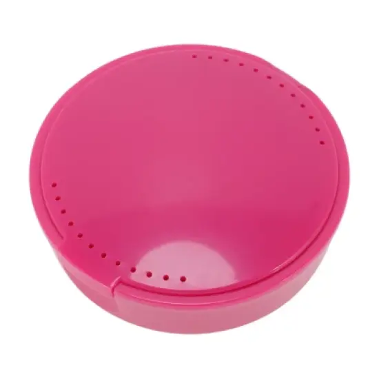 Unique Bargains Round Braces Box with Mirror 1 Pc image {13}