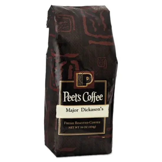 Peet's Coffee & Tea Bulk Coffee, Major Dickason's Blend, Ground, 1 lb Bag image {2}