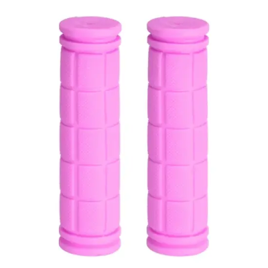 Unique Bargains Rubber Non-Slip Mushroom Bike Fit 7/8" Handlebar Grips 4.53" 2 Pairs image {4}