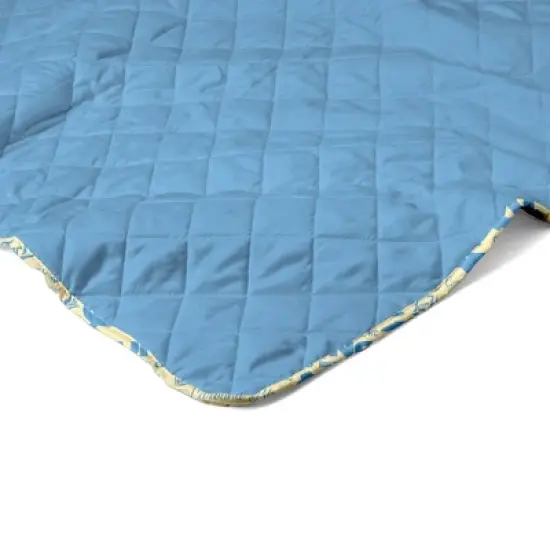 NCAA North Carolina Tar Heels 60 x 80 Quilted Throw Blanket image {2}