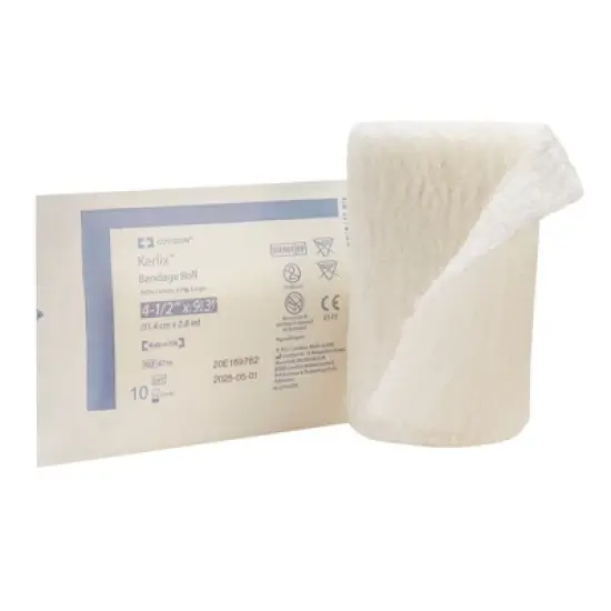 Kerlix White Fluff Bandage Roll, Sterile - 4 1/2 in. x 3 1/10 yds., 1 Count image {6}