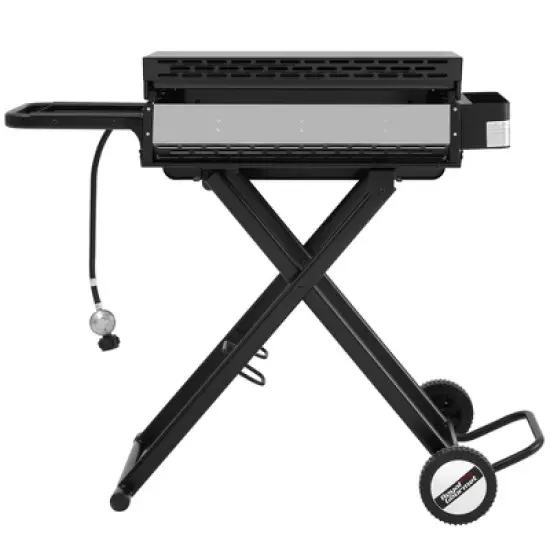 RoyalGourmet Portable 3-Burner Gas Griddle PD3001TG Black image {3}
