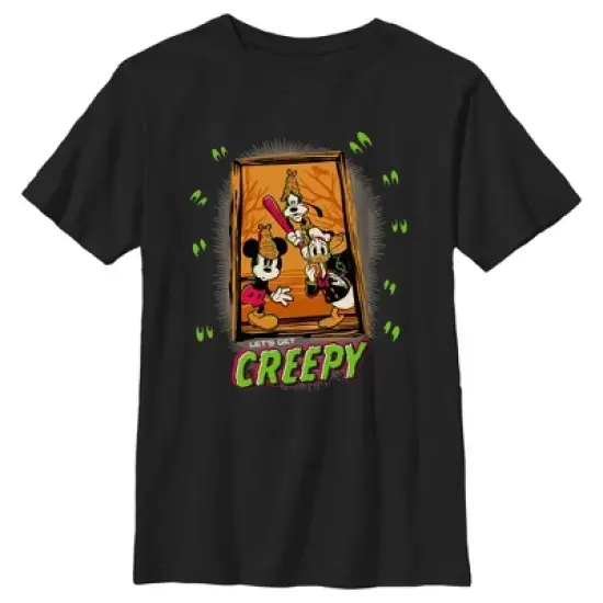 Boy's Mickey & Friends Halloween Let's Get Creepy T-Shirt image {4}