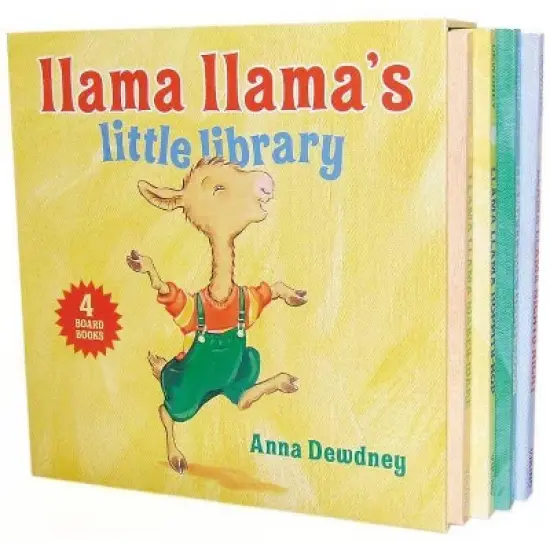 Llama Llama's Little Library (Board Book) by Anna Dewdney image {1}