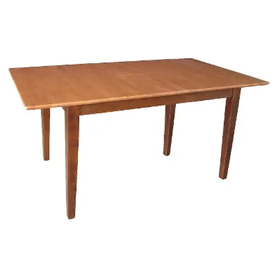 32"x48" Shaker Style Extendable Dining Table - International Concepts image {8}