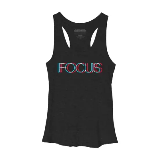 Women's Design By Humans FOCUS By BLACKSTONE Racerback Tank Top image {3}