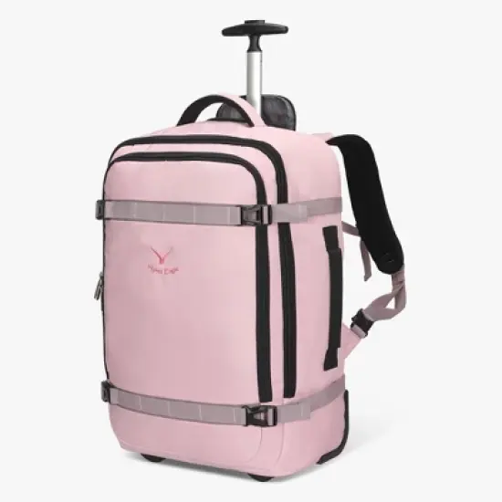 Hynes Eagle 2-in-1 Luggage Set, 20 inch Rolling Backpack + Fanny Pack image {12}