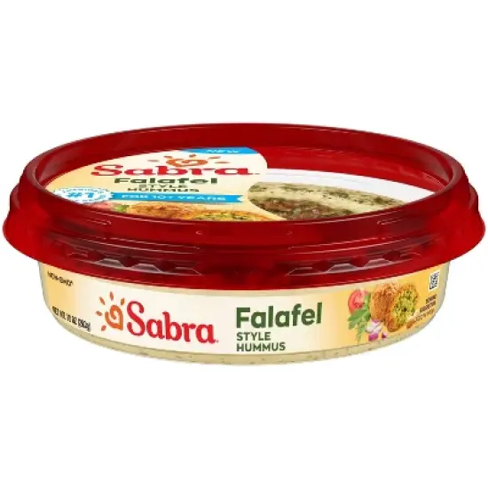 Sabra Falafel Style Hummus - 10oz image {3}