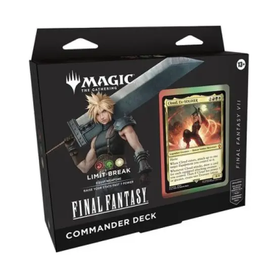 Magic The Gathering: FINAL FANTASY VII Commander Deck- Limit Break image {3}