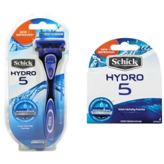 Hydro 5 Razor with 8 Refill Blade Cartridges image {5}