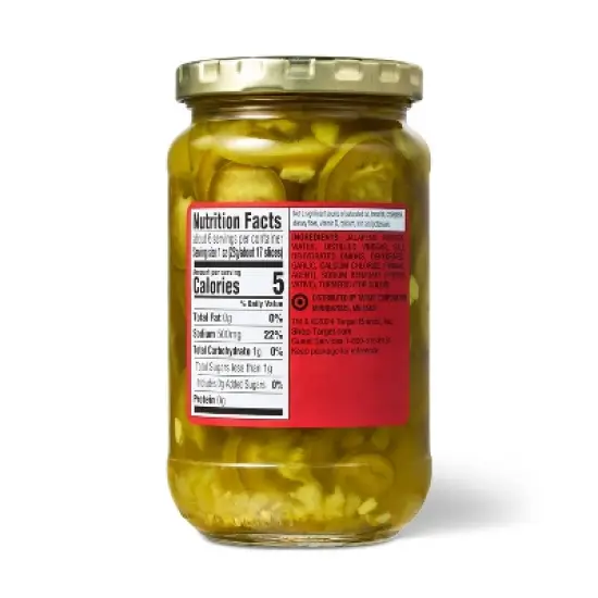 Hot Sliced Jalapenos - 12 fl oz - Market Pantry&trade; image {2}