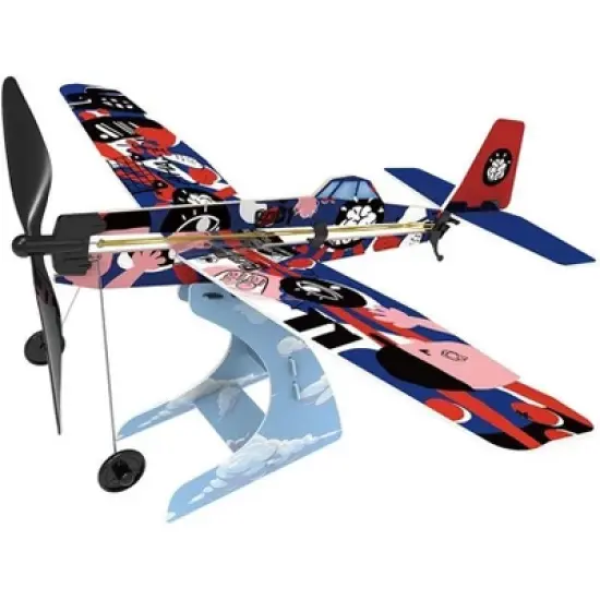 Playsteam Rubber Band Airplane Science - Low Wing image {3}