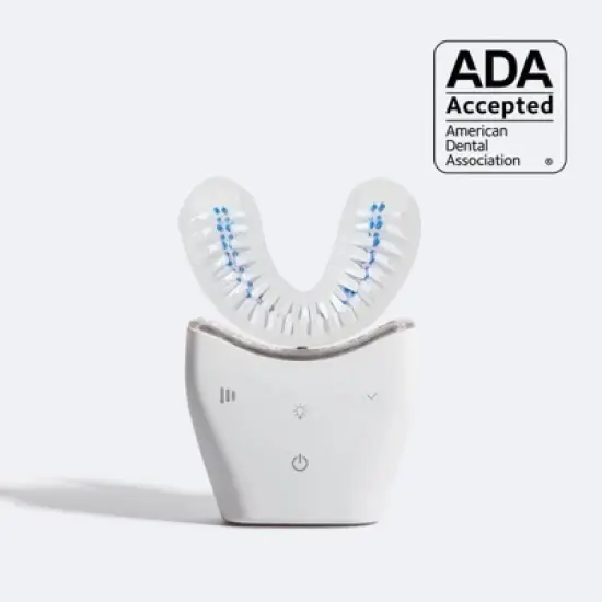 Autobrush Men's White Sonic Pro Electric Toothbrush image {8}