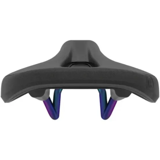 Ergon SM Enduro Comp Saddle - Stealth/Oilslick Rail Material: Titanium Men's Size: S/M image {3}