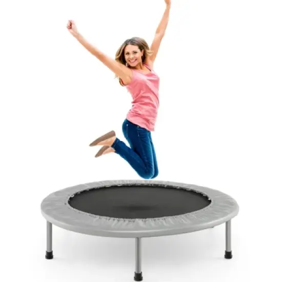 Infans 38" Mini Folding Trampoline Portable Recreational Fitness Rebounder image {10}