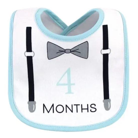Hudson Baby Infant Boy Cotton Bibs 13pk, Ladies I Have Arrived, One Size image {4}
