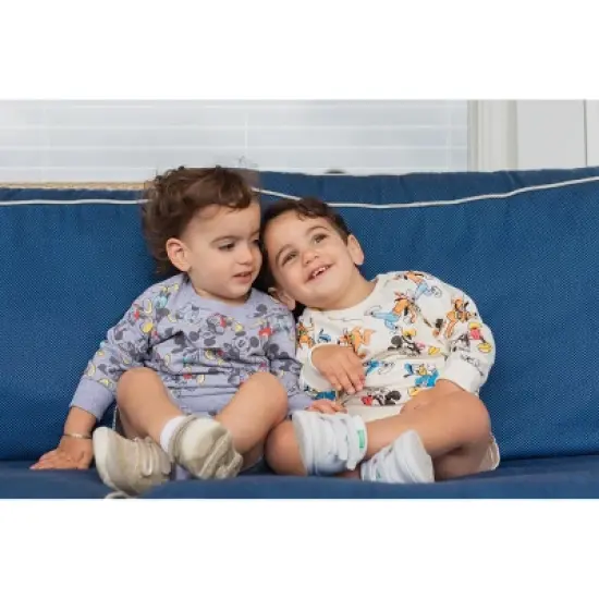 Disney Pixar French Terry Sweatshirt and Shorts Outfit Set Newborn to Infant image {3}