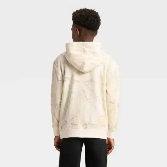 Boys' Ford Built Tough Camo Hooded Sweatshirt - Off-White image {2}